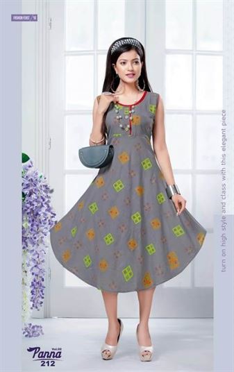 Panna vol 2 by kinti fashion printed kurtis catalogue 