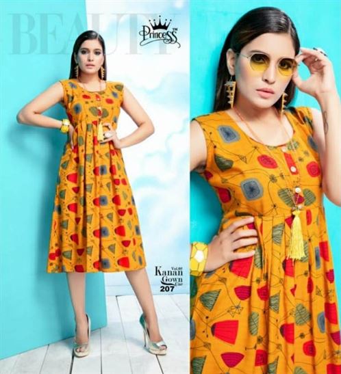 Kanan vol 2 by trendy fashion causal wear kurtis catalogue 