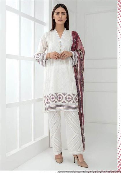 Chikankari by deepsy Pakistani salwar kameez 