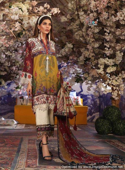Sana Safinaz Muzlin Collection vol 4 by shree fabs cotton salwar suit