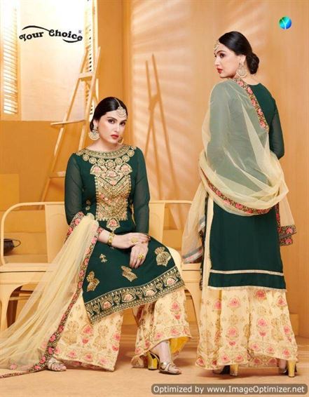 Sarara vol 10 by your choice palazzo salwar suit catalogue 