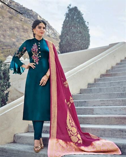 Maskeen Harleen vol 7801 by Maisha party wear suit