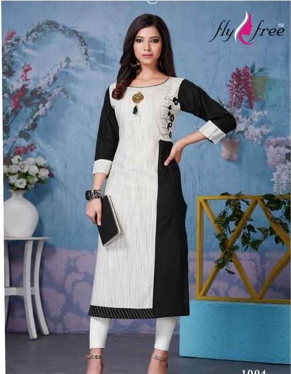 Vogue by fly free printed kurtis catalogue 