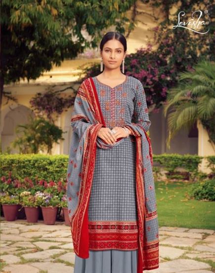 Farda by levisha churidar dress materials catalogue 