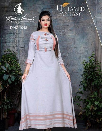 Festival by ladies flavour party wear kurtis catalogue 