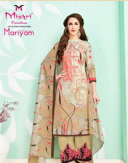Mariyam vol 3 by mishri churidar dress materials 