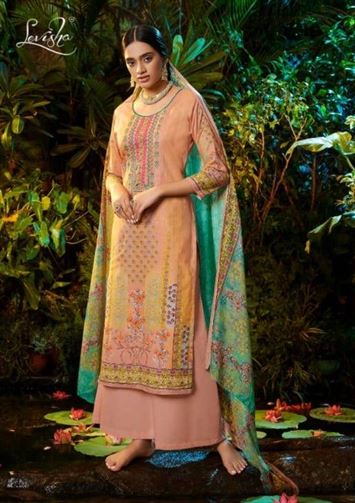 Mariyam by Levisha Digital Printed Dress Material catalogue