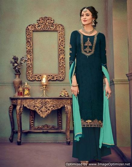 Zaina vol 4 by kesari trends palazzo salwar suit 