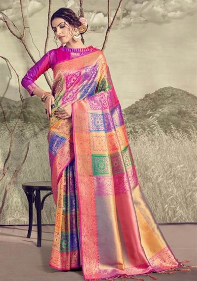 Satrangi Silk by ynf fashion party wear sarees catalogue 