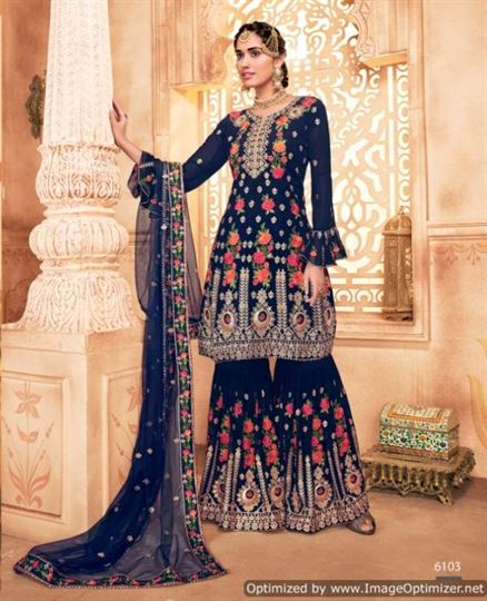 Shehnai Bridal vol 20 by Shree -Heavy Georgette -Embroidered Salwar Kameez 