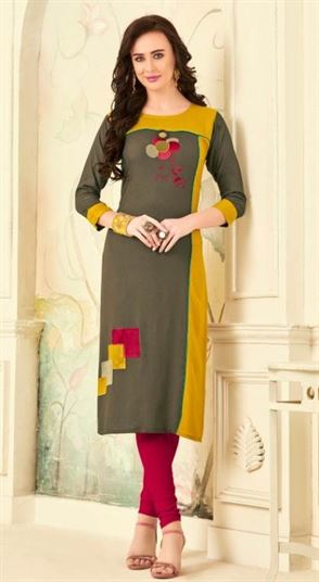 Diksha Maahi vol 4 -Heavy Rayon - Cut Kurti Collection