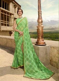 Sanskar Present Suhane Pal vol 19 Gorgeous Look Georgette Saree Collection