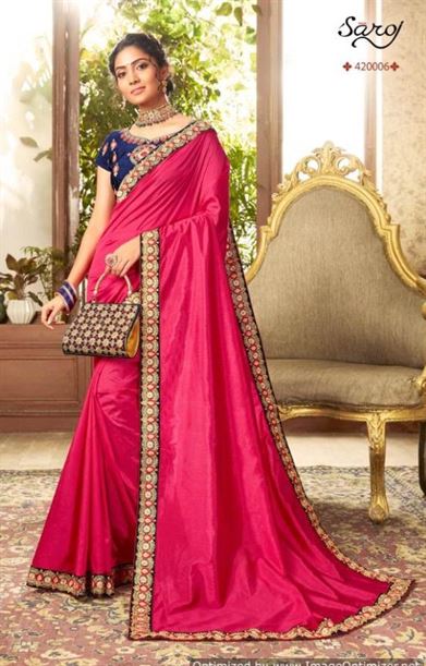 Saroj by Charulata Heavy Cora Silk Festive Wear Saree Collection
