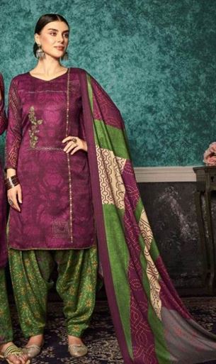 Belliza by Emilia Pure Pashmina Printed Dress Material collection