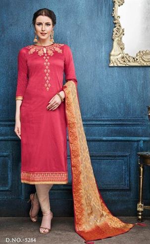 Kessi present Asopalav vol 11 Jam Silk Embroidered Designer Dress Material collection