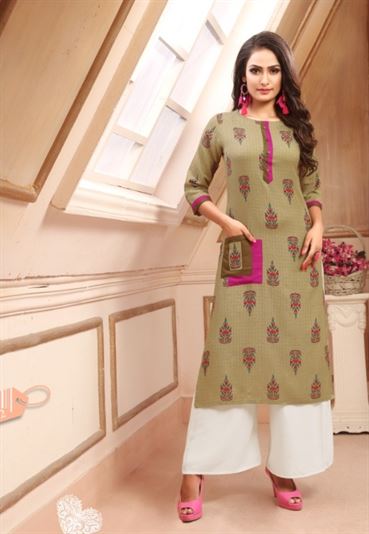 Vastra Moda Present Genisis vol 1 premium Rayon  Kurtis  Collection