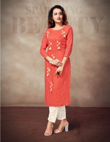 sitka present Jeffery Designer Straight Cut Kurti Collection