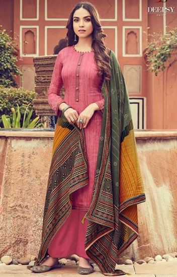 Deepsy Panghat 6 Pure Jam Silk Cotton Material Collection