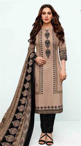 Deeptex present Miss India vol 54 Pure Cotton Printed Dress Material collection. 