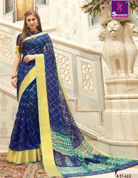 Shangrila by Saloni Linen Rich Collection Of Linen Sarees catalogue