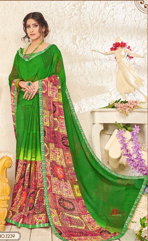 Haytee present Advance Booking 11 Heavy Dani Printed Saree Collection