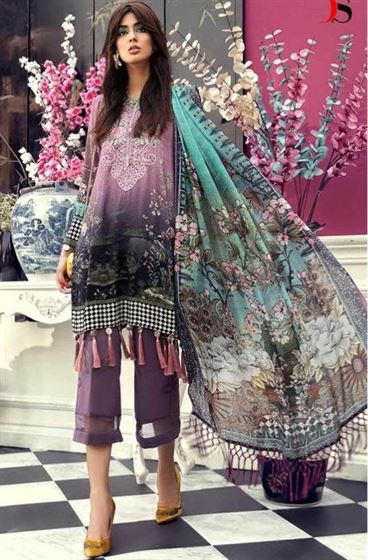 Deepsy by M Print vol 19 Pure Cotton Pakistani Suits Collection