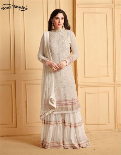 Y.C Rajwadi Designer salwar suit Lakhnavi Style Collection