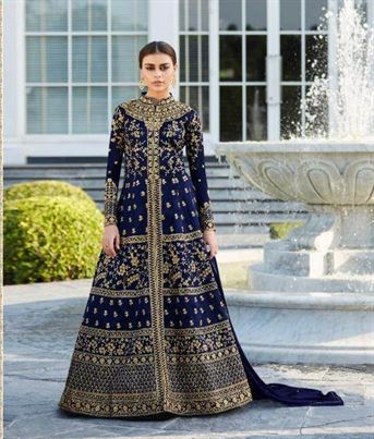 Aashirwad by Taj Embroidered Salwar Suits catalogue