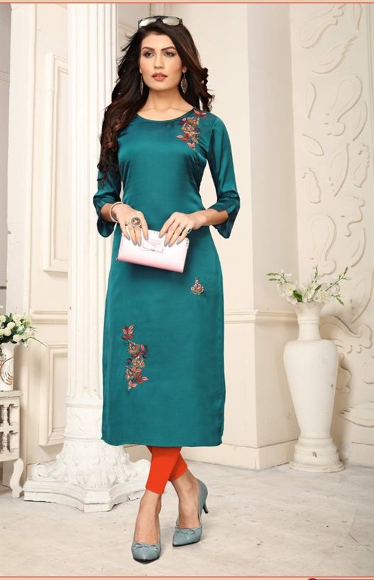  Banwery present blush casual wear designer kurtis catalogue