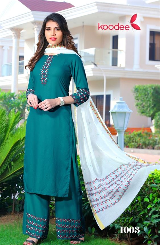 Koodee Presents Mumtaz kurtis,bottom with dupatta catalogue