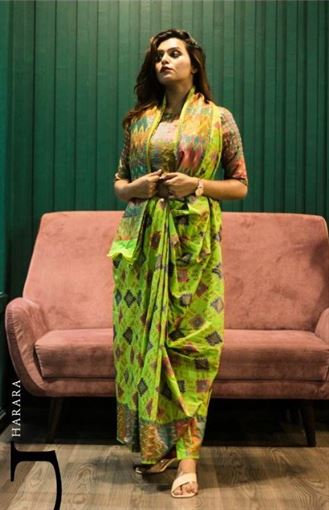 Ynf by Gharara Silk stylish sarees catalogue