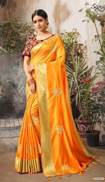 Saroj present Diamound Silk sarees catalogue