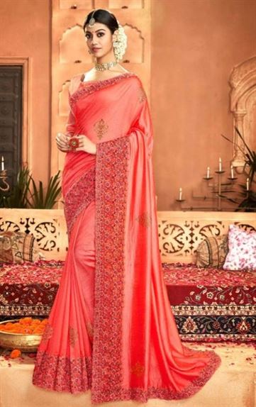 Saroj by Sharmil Organza Sarees catalogue