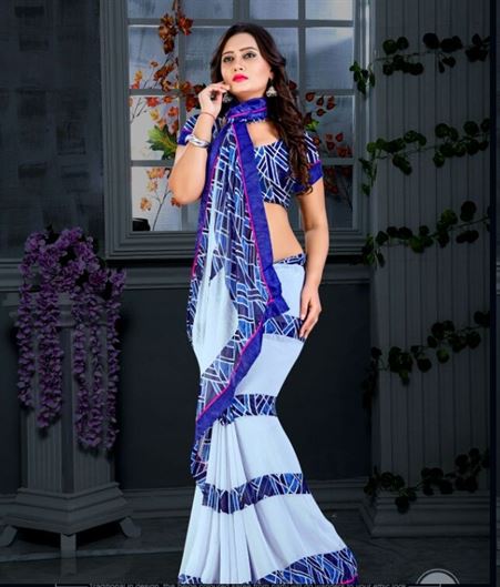 mahendi | Printed saree