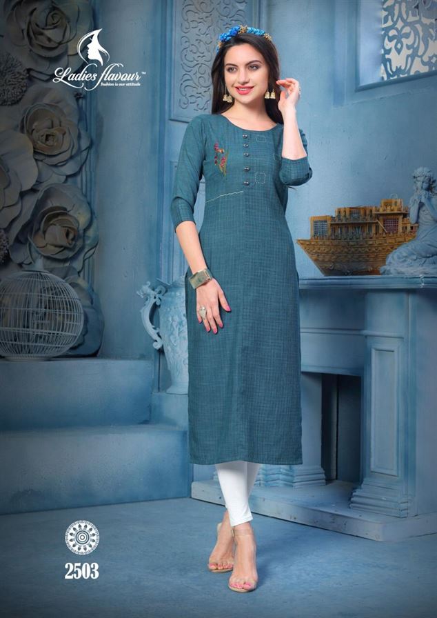 Ladies Flovour present  Kajukatri Heavy Kurti Collection