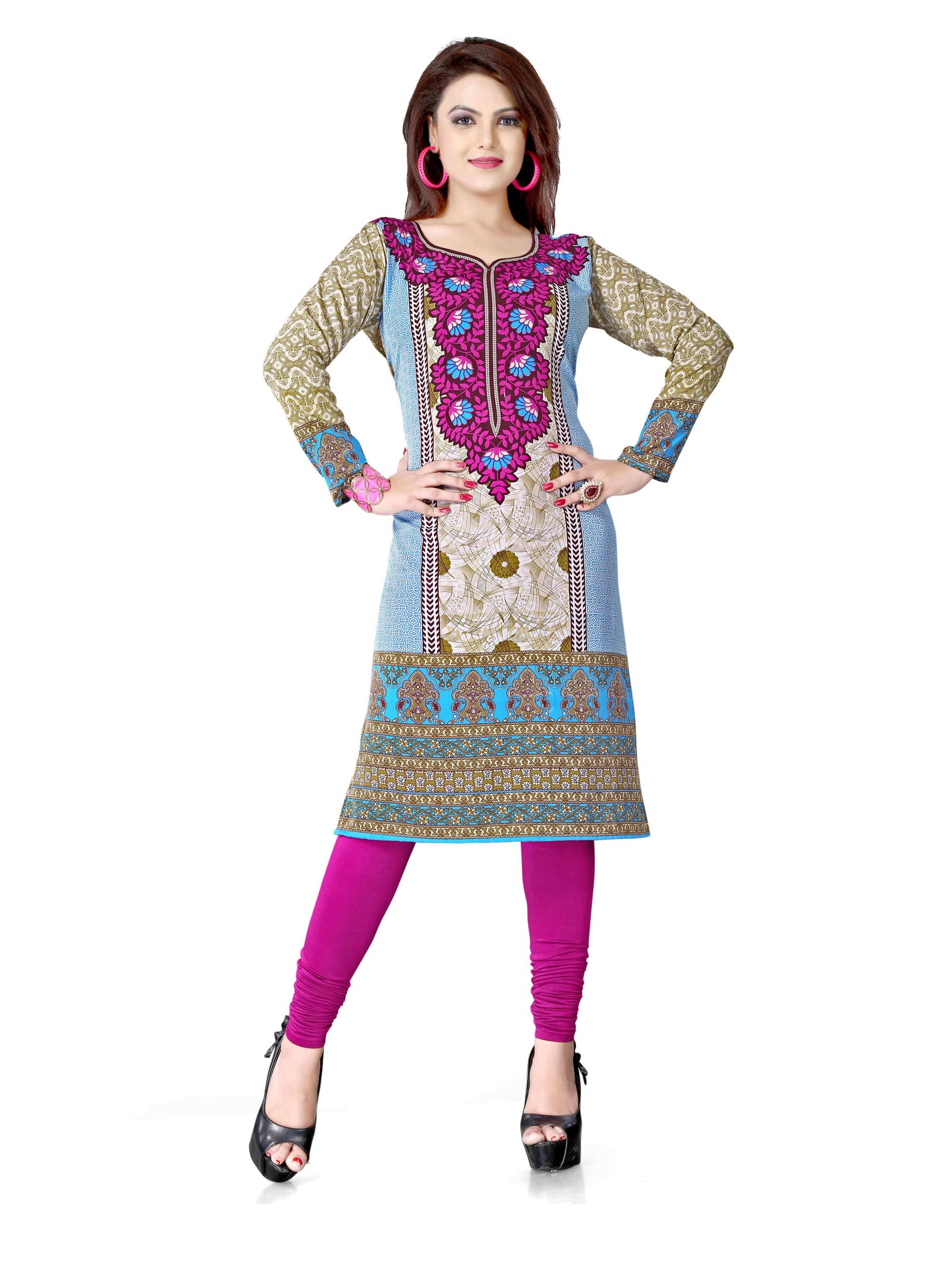 Ladies printed creap kurtis