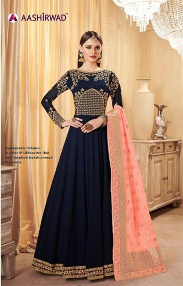 Banarsi Aashirwad salwar suit catalogue 