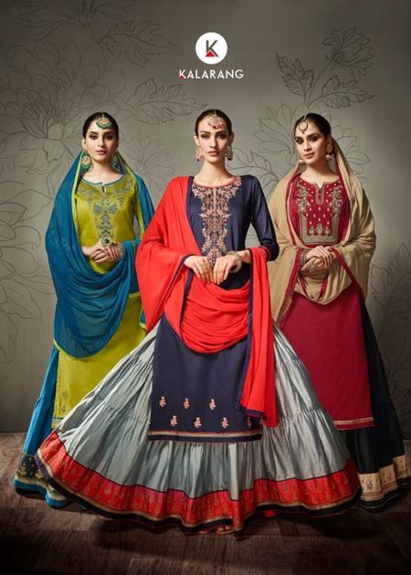 Kalarang Blossom 2 Kessi Pakistani Suits