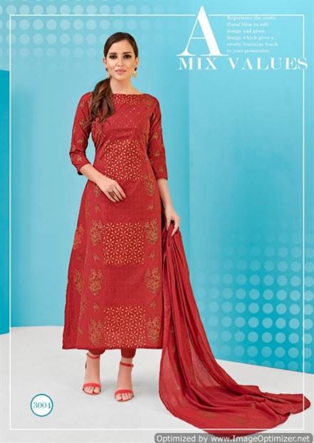 Volono Zara 3 dress material catalogue