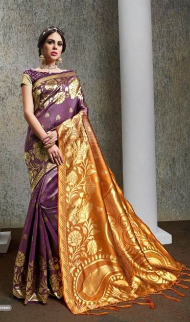 Saroj Parampara designer saree set