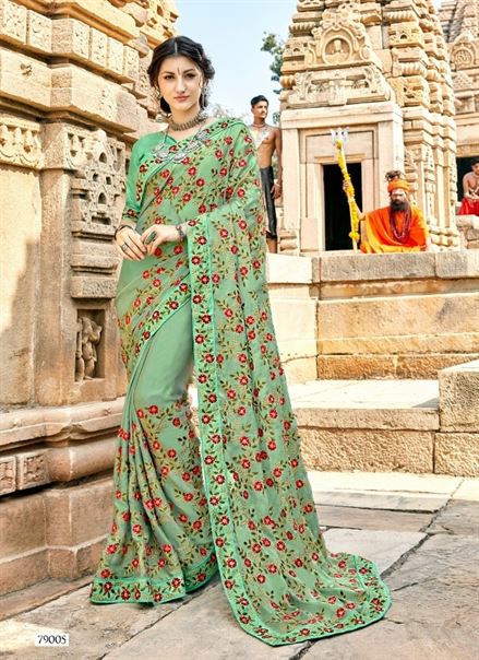 Suryamukhi saroj partywear saree set