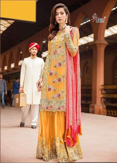 Shree Serene Premium Embroderd salwar kameez set