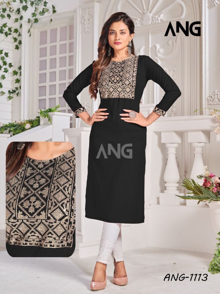 12Angel 1113 New Fancy Designer Kurtis Collection