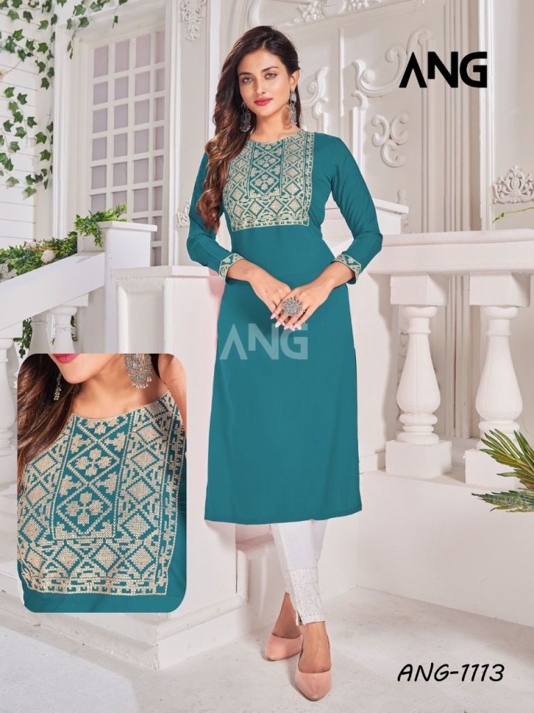 Latest New Designer Trendy Ladies Kurti at Rs 300 | Tail Cut Kurti in Surat  | ID: 24324614133