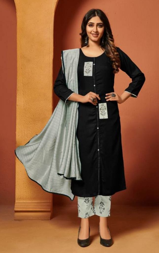 12Angel Present Ishita Kurti pant dupatta 