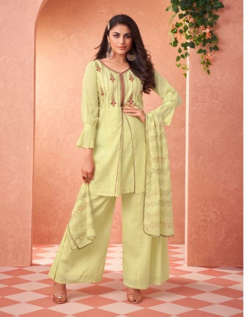18 Attitude Swag Stylish Party Wear Kurti With Bottom Dupatta Collection