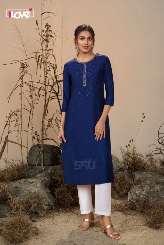 1Love Pearl  Fancy Designer Kurtis Collection