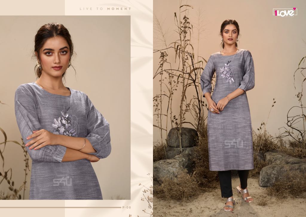 Vastra Moda Pearl Vol 1 Embroidery Cotton Ladies Kurti Catalog Wholesaler  Surat