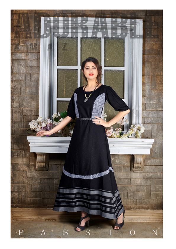 laher  ladies flavour party wear kurti catalogue 