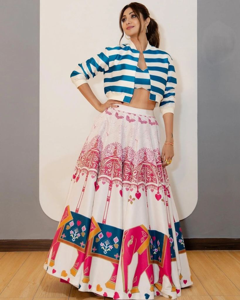 4023 Beautiful Digital Print Lehengha Choli Collection